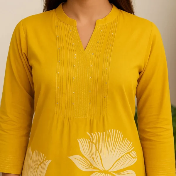 Cotton Co-ord Set – Soft & Stylish Everyday Elegance” - Image 2