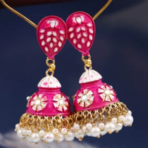 Zaveri Pearls Jhumka Set
