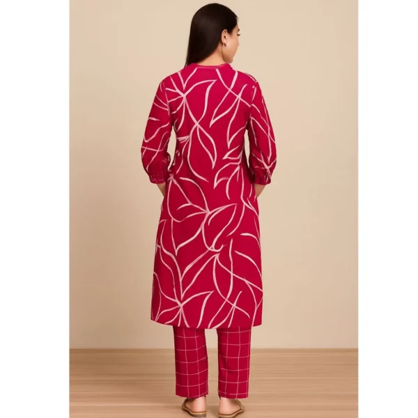 Summer Cotton Comfort kurti set - Image 2